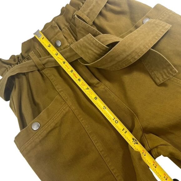 Sea New York Metta Denim Paper Bag Pant 
In olive/army green - Picture 10 of 15
